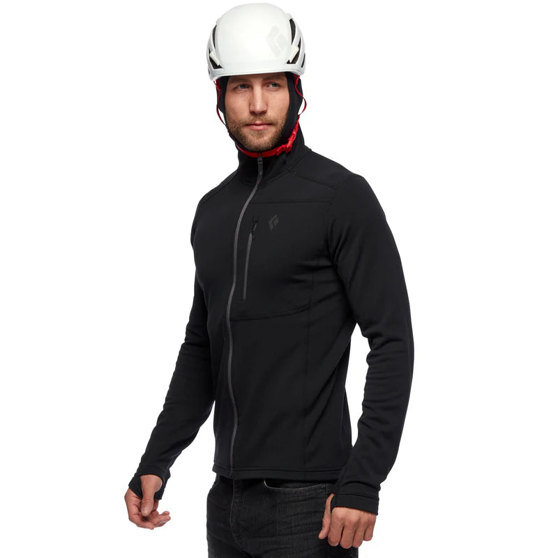 Black Diamond Coefficient Fleece Hoody (Men's) - Black