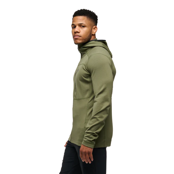 Black Diamond Coefficient Fleece Hoody (Men's) - Tundra - Green