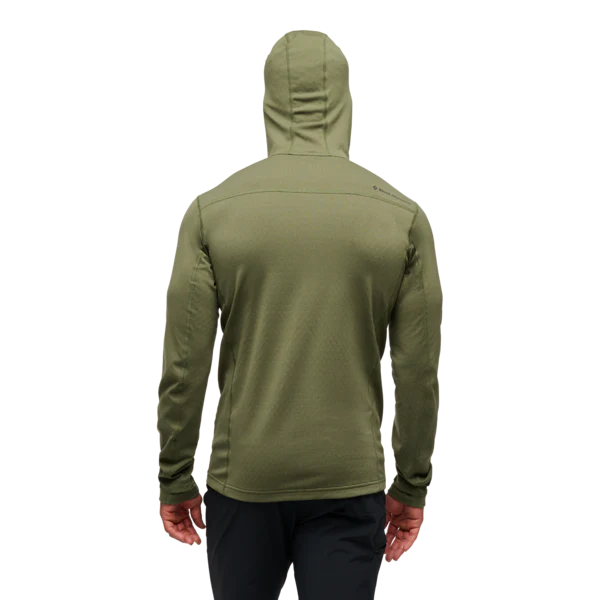 Black Diamond Coefficient Fleece Hoody (Men's) - Tundra - Green
