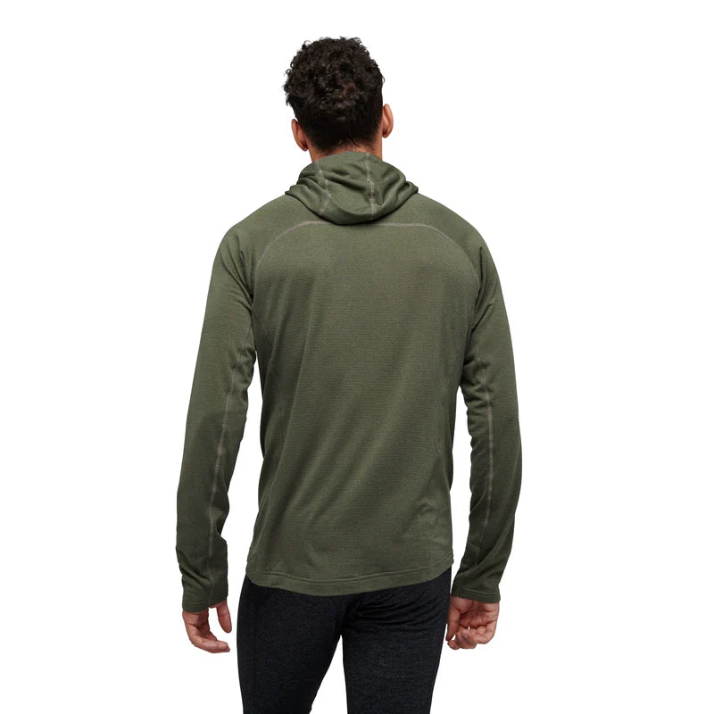 Black Diamond Coefficient LT Hybrid Hoody (Men's) - Tundra/Black - Green