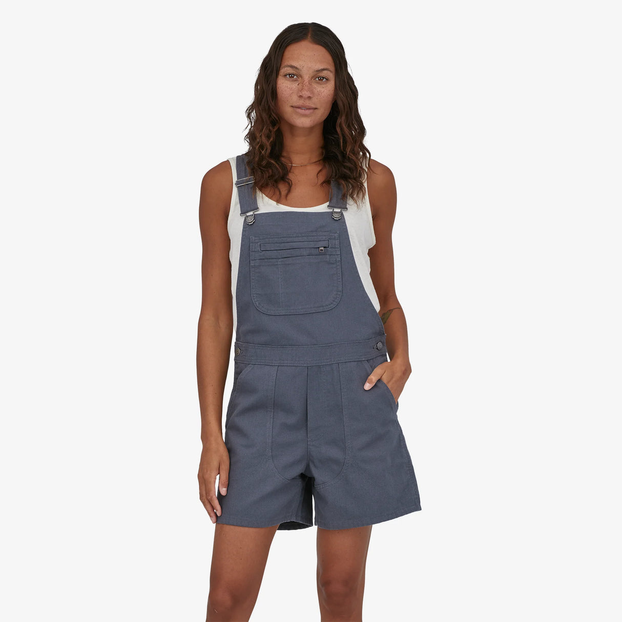 Patagonia Stand Up® Overalls - 5" (Women's) - Smolder Blue - Navy Blue