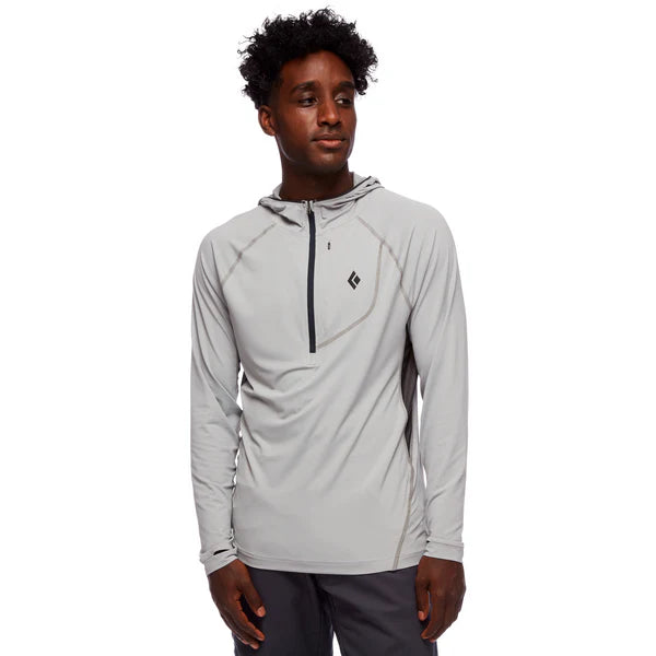 Black Diamond Alpenglow Pro Hoody (Men's) - Pewter