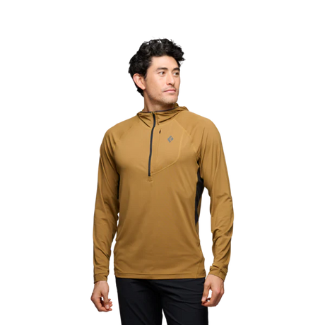Black Diamond Alpenglow Pro Hoody (Men's) - Flax - Yellow