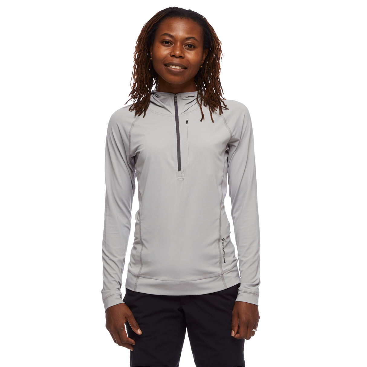 Black Diamond Alpenglow Pro Hoody (Women's) - Pewter