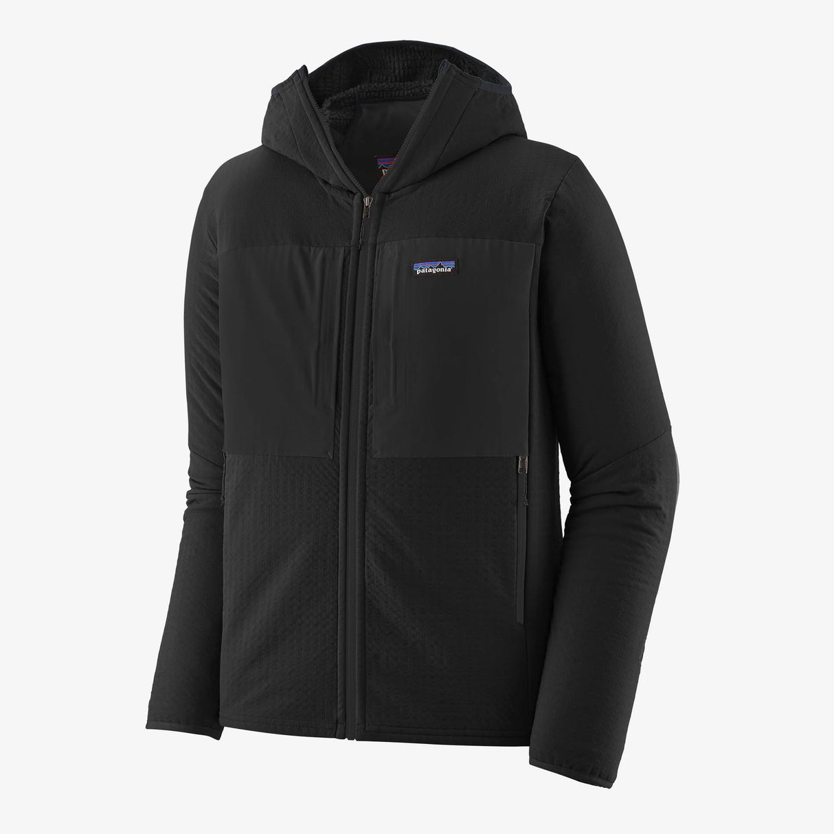 Patagonia R2 TechFace Fleece Hoody (Men's) - Black - Find Your Feet Australia Hobart Launceston Tasmania