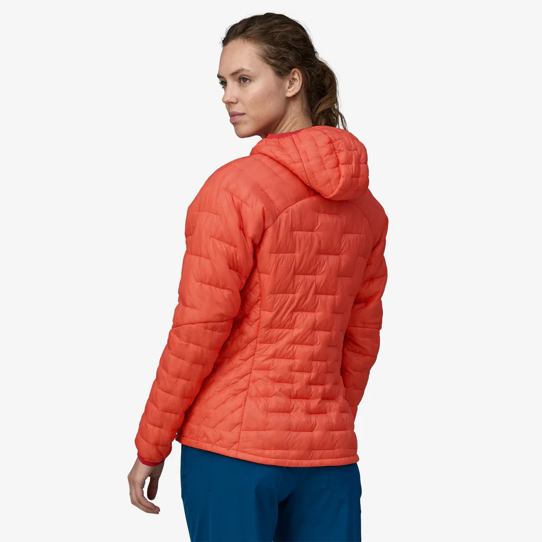 Patagonia Micro Puff Hoody (Women's) - Pimento Red Patagonia