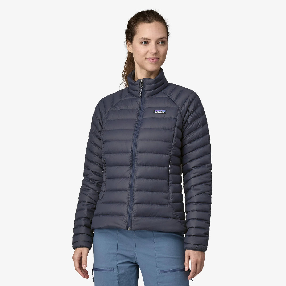 Patagonia Down Sweater Jacket (Women's) - Smolder Blue