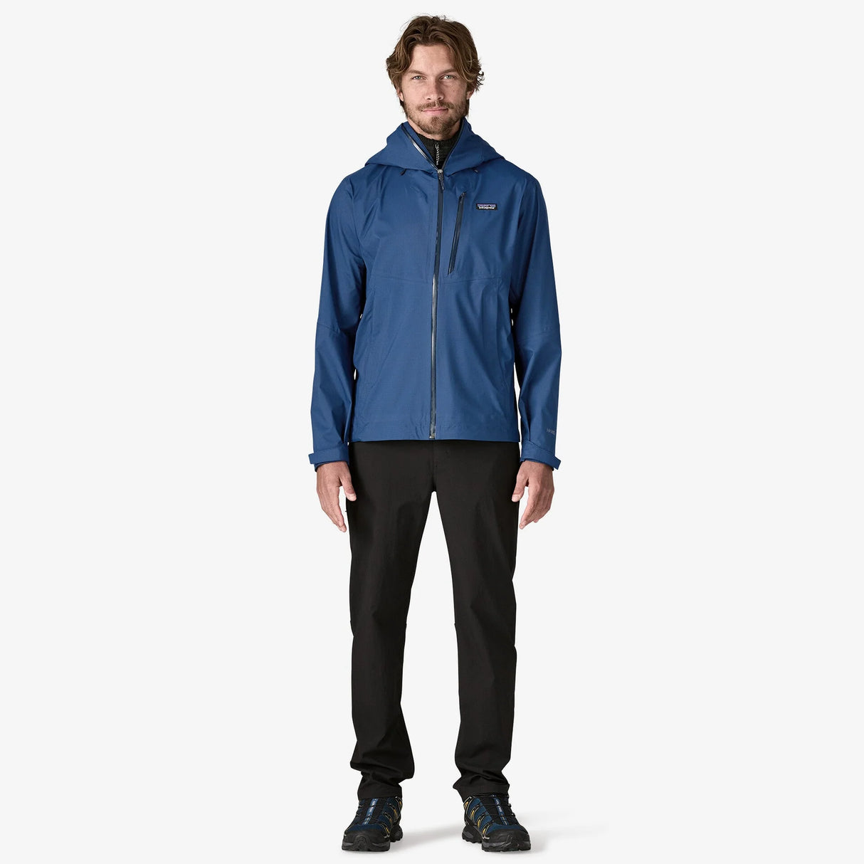 Patagonia Granite Crest Rain Jacket (Men's) - Waterproof Jacket - Rain Coat - Clement Blue - Navy Blue