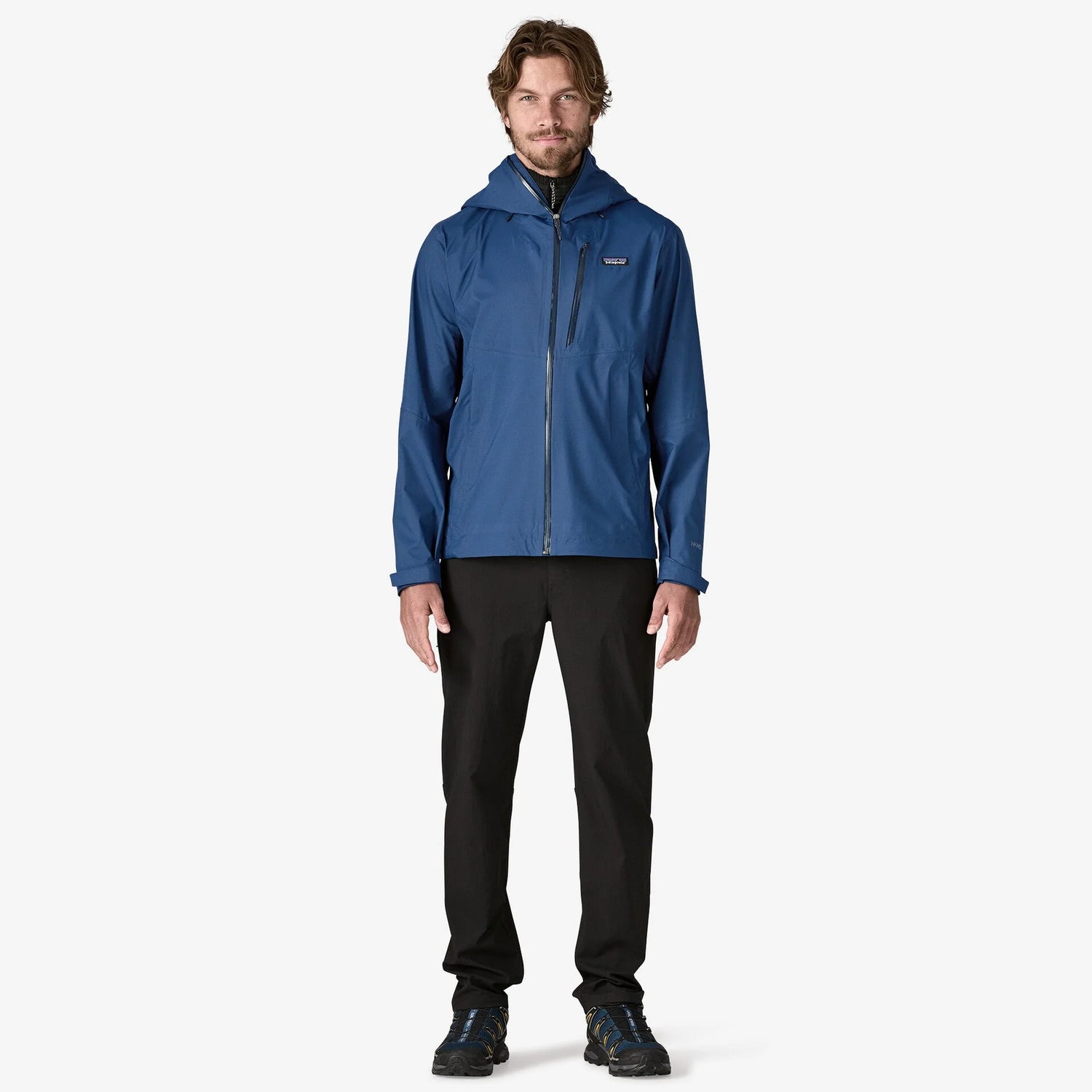 Patagonia Granite Crest Rain Jacket (Men's) - Waterproof Jacket - Rain Coat - Clement Blue - Navy Blue