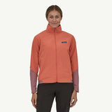 Patagonia R1 CrossStrata Jacket (Women's) -Quartz Coral