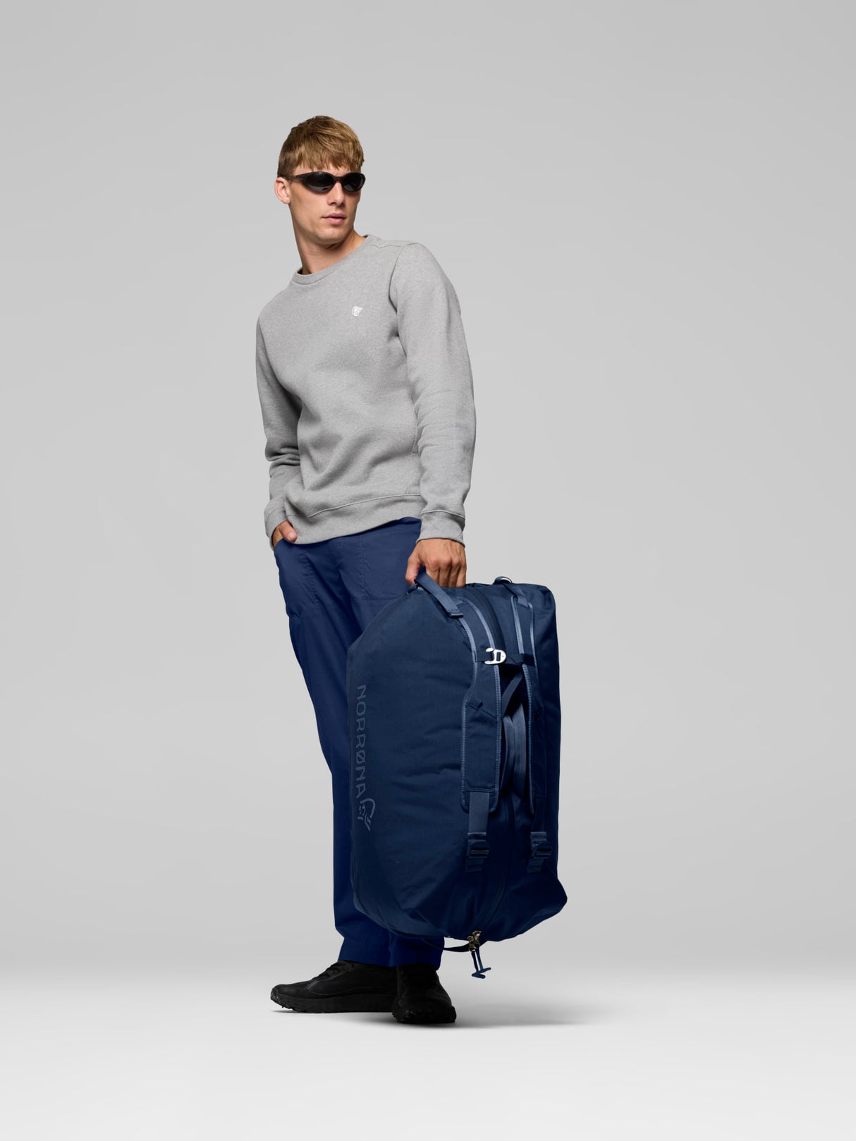 Norrøna Duffel Bags - 90L - Indigo Night - Navy Blue