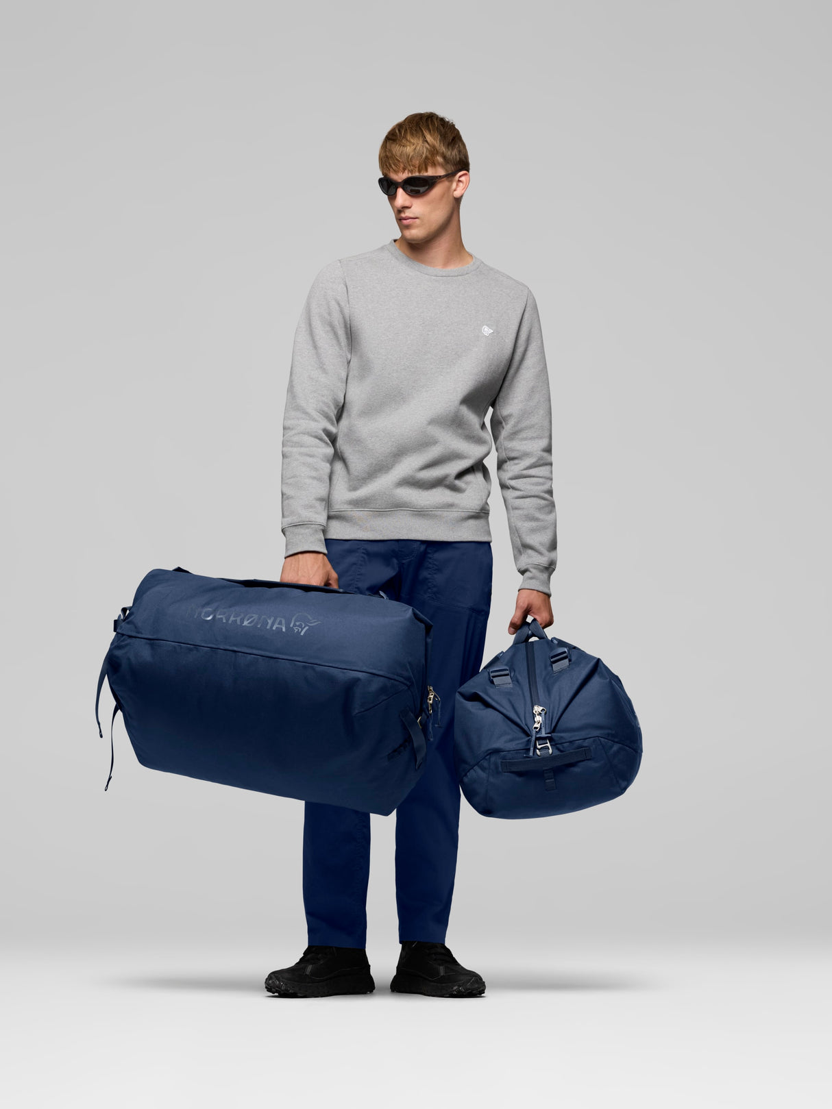 Norrøna Duffel Bags - 90L - Indigo Night - Navy Blue