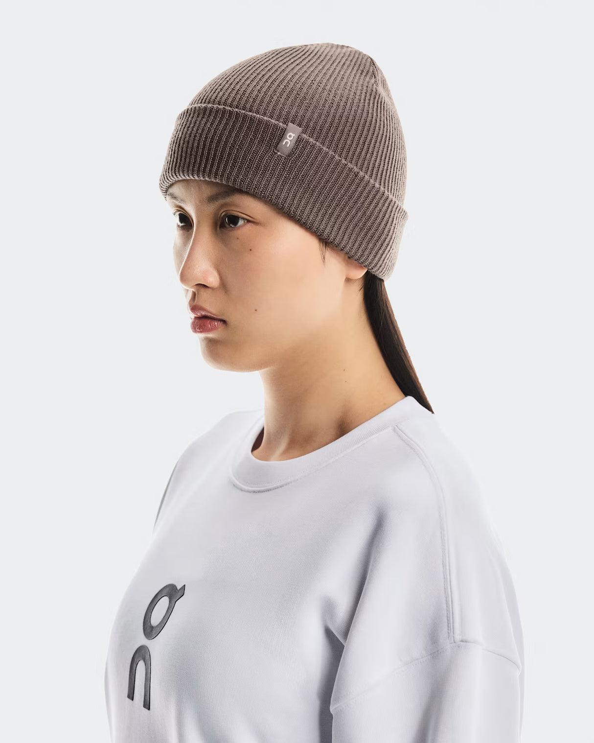 On Merino Beanie - Cinder