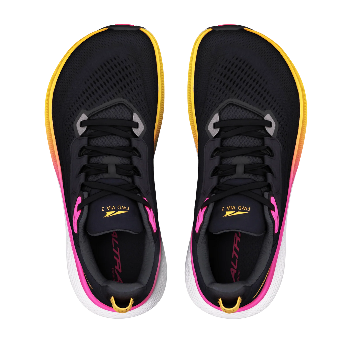 - Altra FWD Via 2 Shoes (Women's) - Black/Silver/Pink