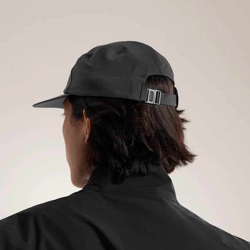 Arc'teryx 5 Panel Cap - Black/Arctic Silk - Find Your Feet Australia Hobart Launceston Tasmania