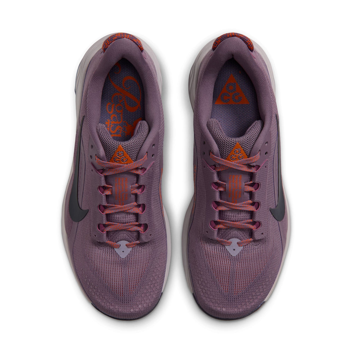 - Nike ACG Pegasus Trail Shoes (Women's) - Violet Dust/Purple Dynasty-Safety Orange