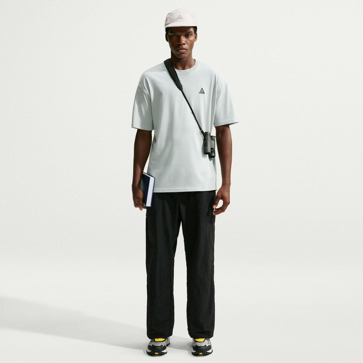 Nike ACG Dri-FIT Camp T-Shirt (Men's) - Light Silver/Black