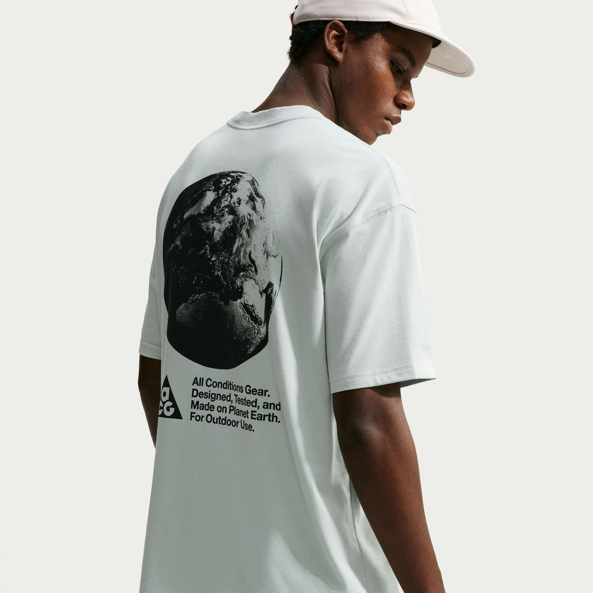 Nike ACG Dri-FIT Camp T-Shirt (Men's) - Light Silver/Black