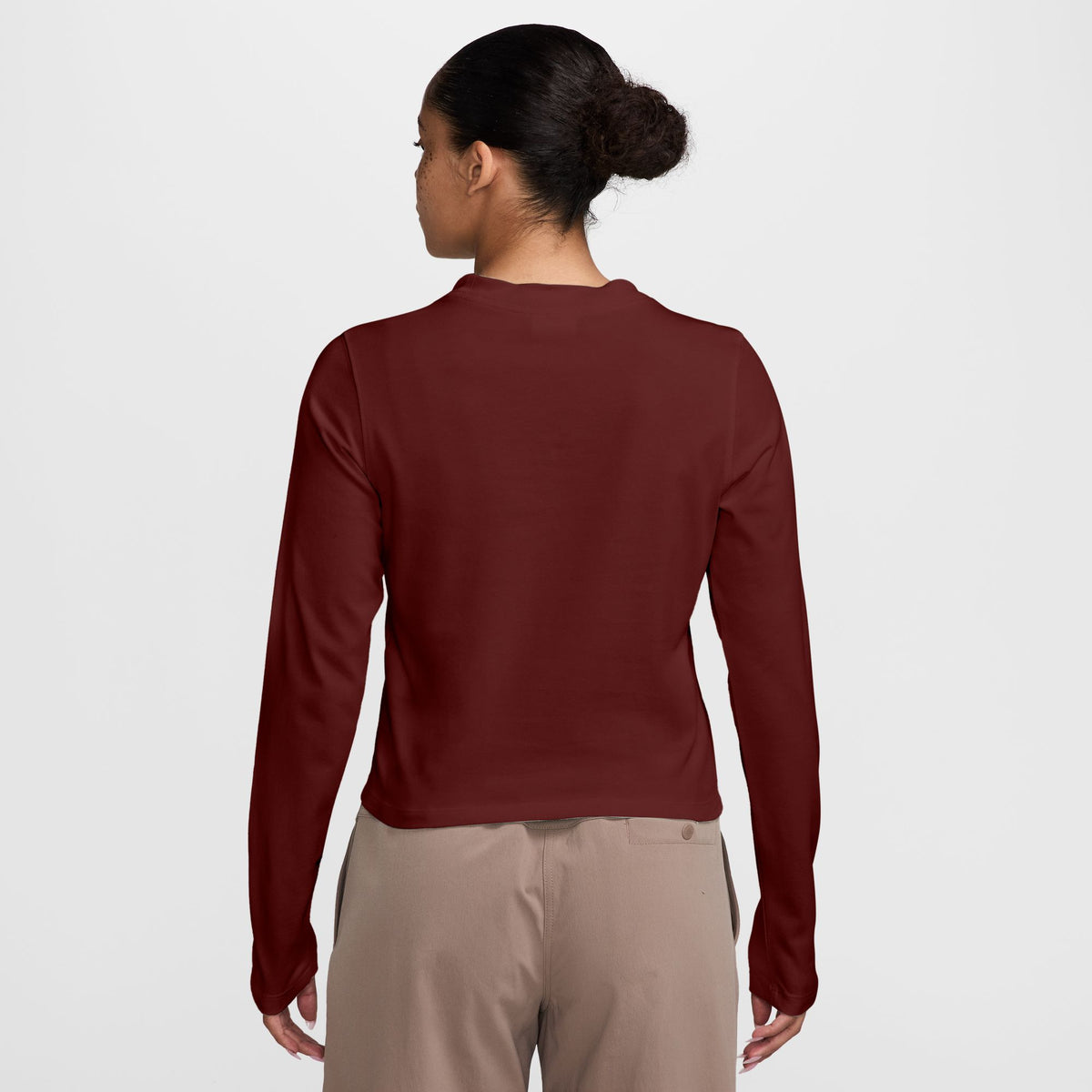- Nike ACG Dri-FIT Long-Sleeve Top (Women's) - Bold Berry/Summit White