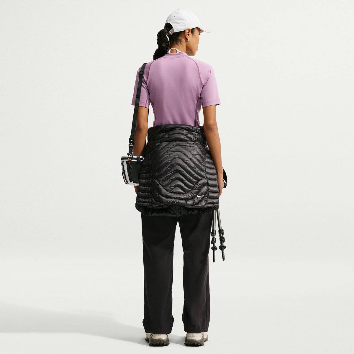 Nike ACG Dri-FIT Short-Sleeve Base Layer Top (Women's) - Violet Dust/Summit White