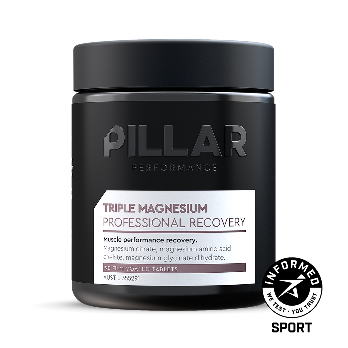 Pillar Performance Triple Magnesium Tablets Pillar Performance