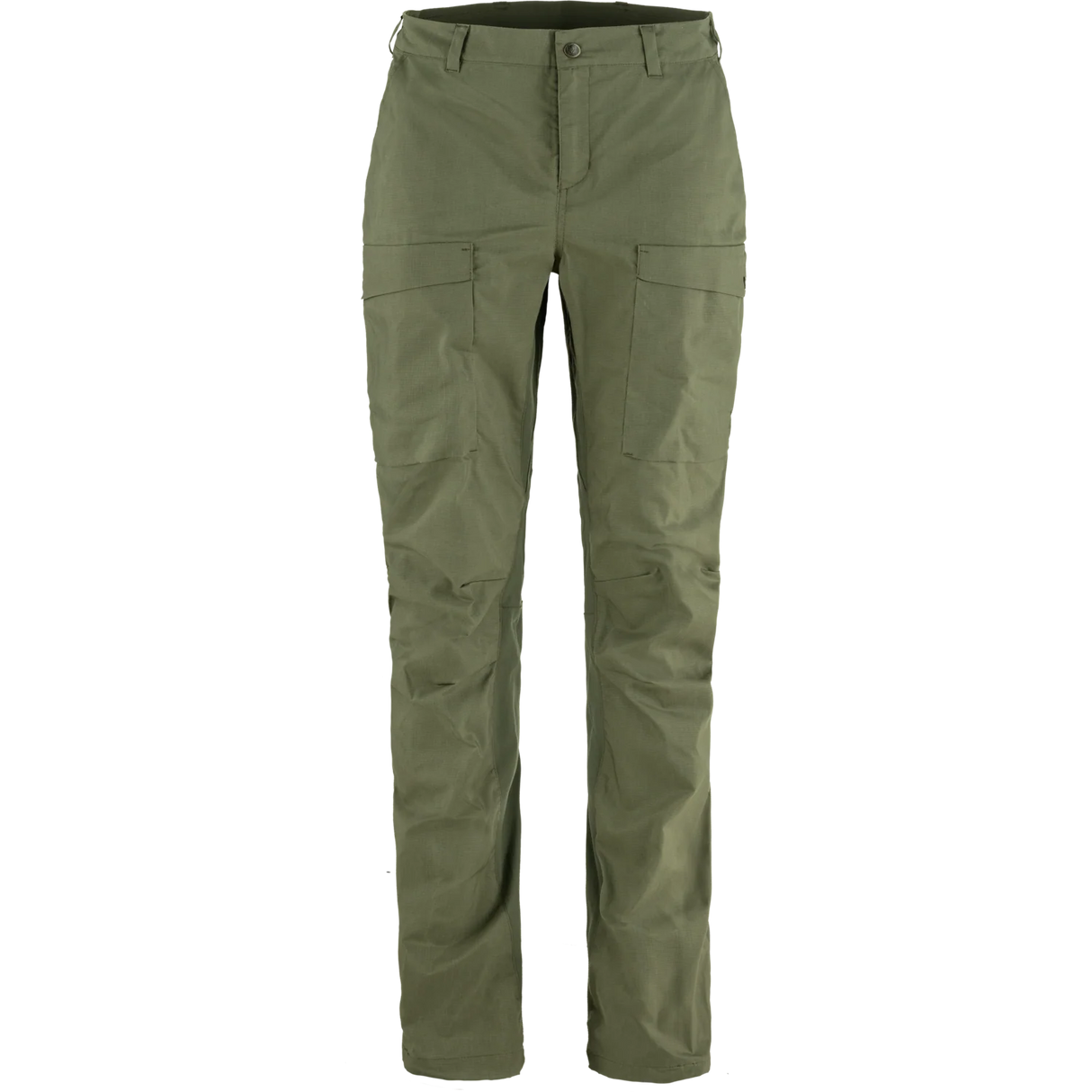Fjällräven Abisko Hybrid Trail Trousers Regular (Women's) - Laurel Green