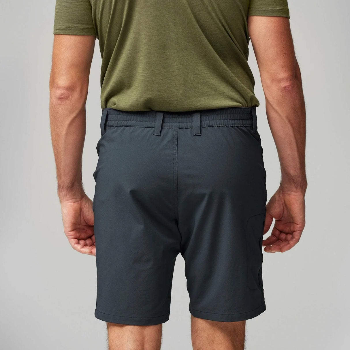Fjällräven Abisko Trail Stretch Shorts (Men's) - Dark Navy