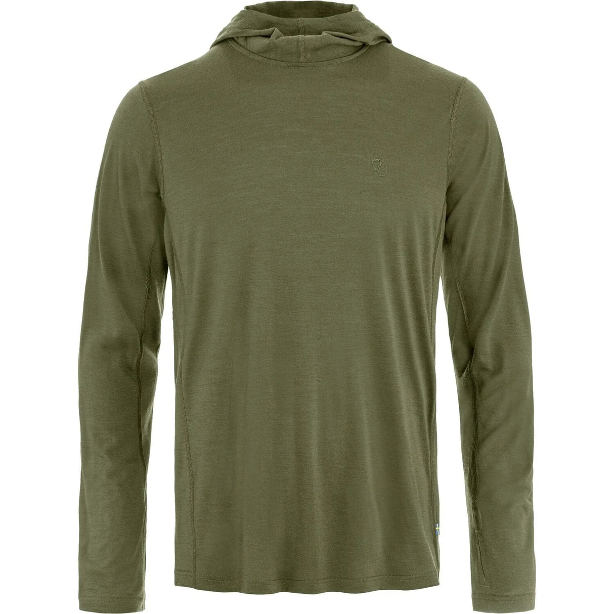Fjällräven Abisko Wool Hoodie (Men's) - Laurel Green