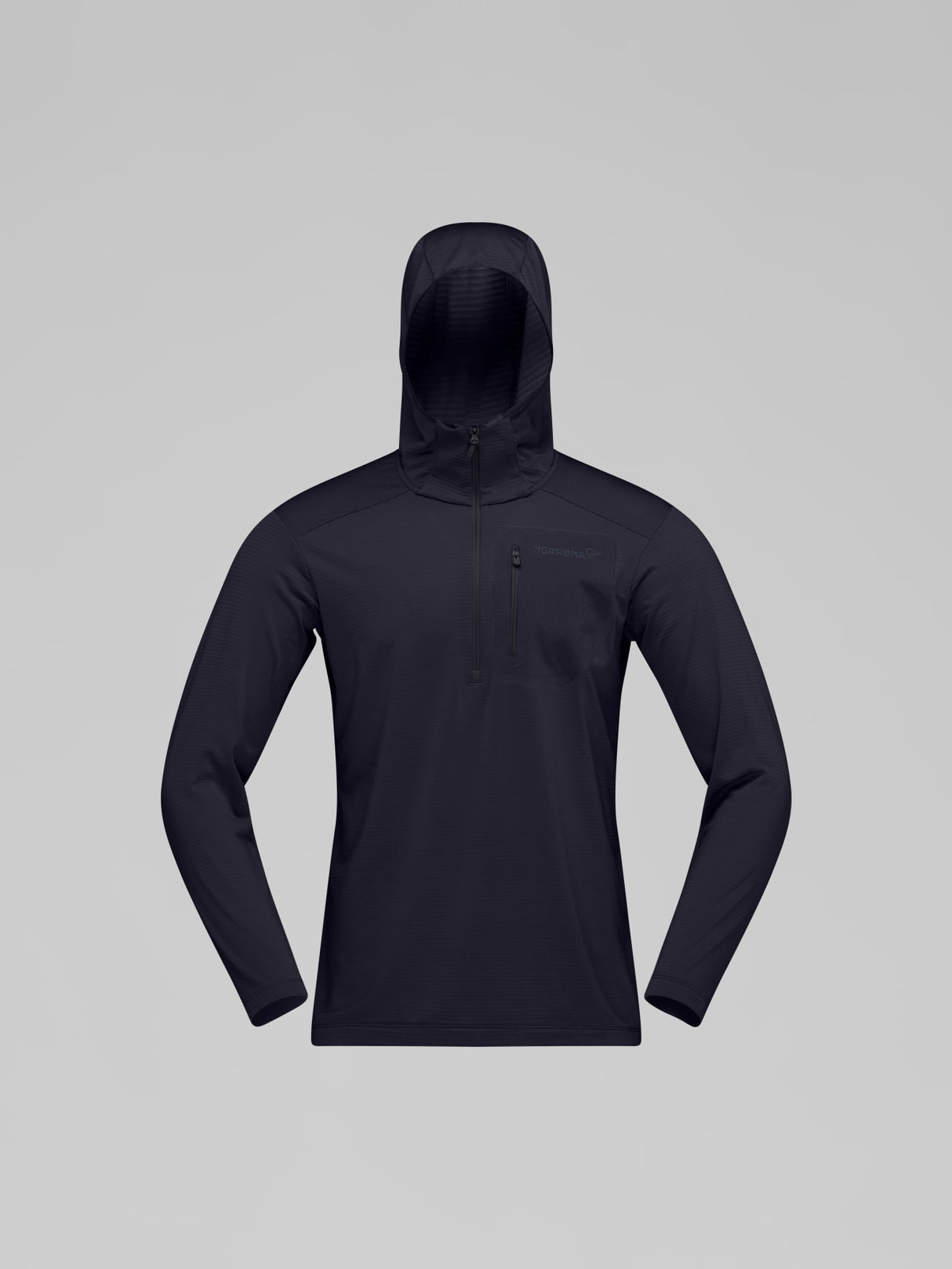 Norrøna Falketind Warm1 Hood (Men's) - Caviar Black