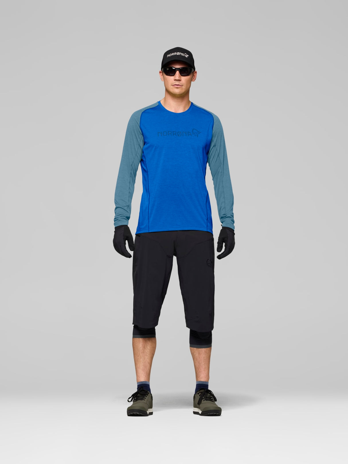 Norrøna Fjørå Equaliser Lightweight Long Sleeve (Men's) - Skydiver