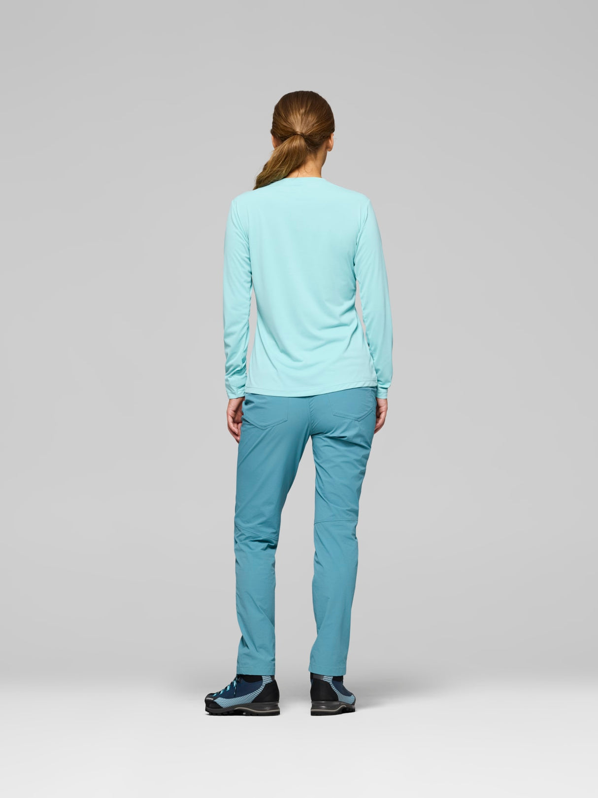 Norrøna Femund Tech Long Sleeve (Women's) - Aqua Haze