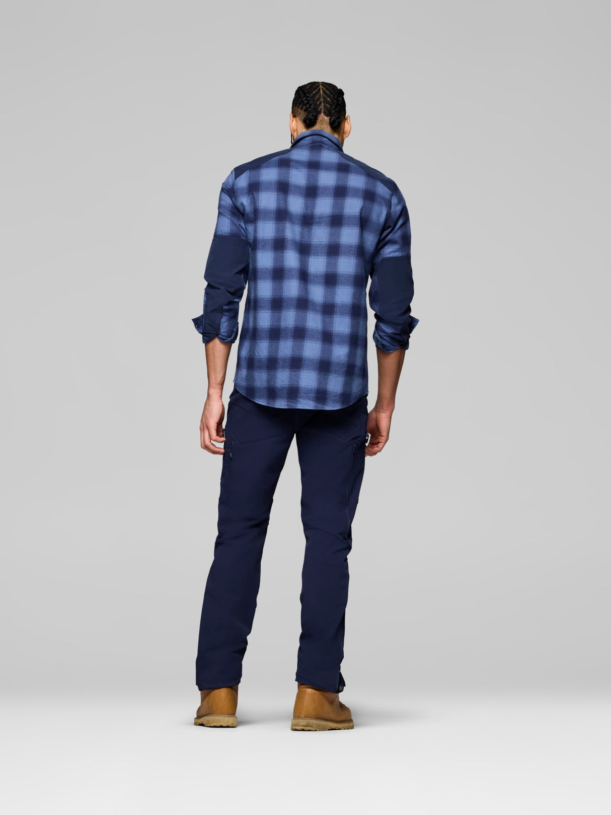 Norrøna Femund Flannel Shirt (Men's) - Navy Blazer