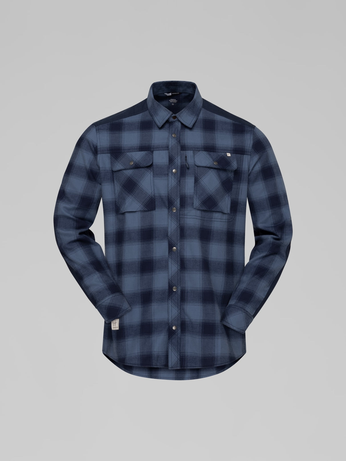 Norrøna Femund Flannel Shirt (Men's) - Navy Blazer