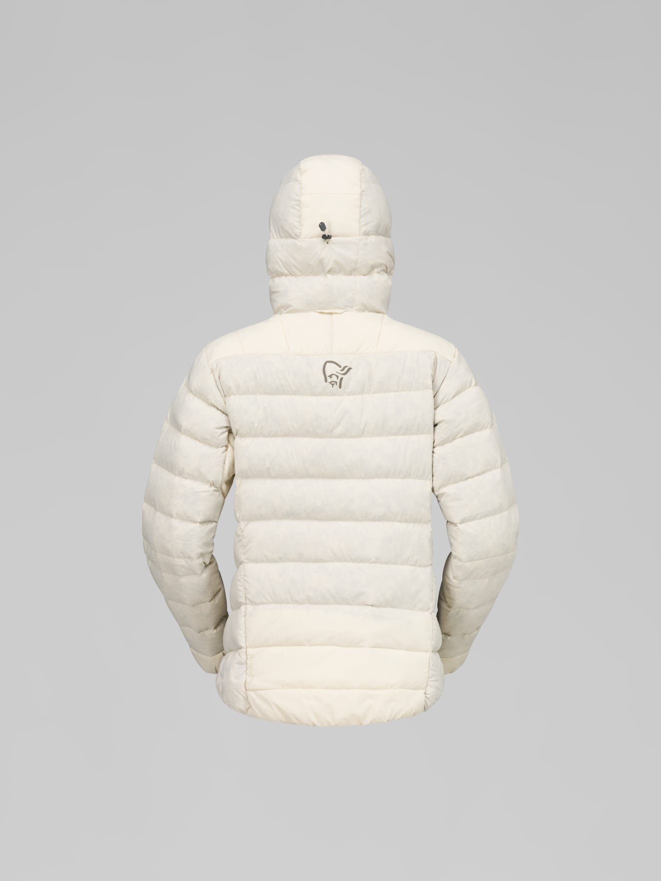 Norrøna Femund Down700 Zip Hood (Women's) - Jacket - Down - Puffer - Oatmeal - White