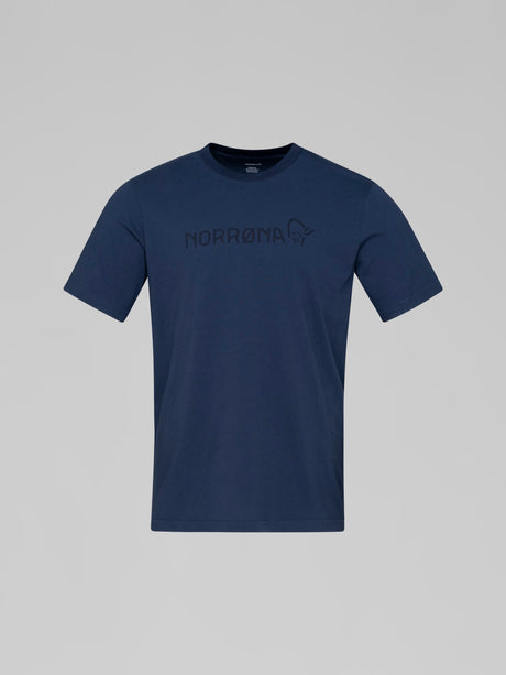 Norrøna /29 Cotton Viking T-Shirt (Men's) - Tee Shirt - Indigo Night - Navy Blue