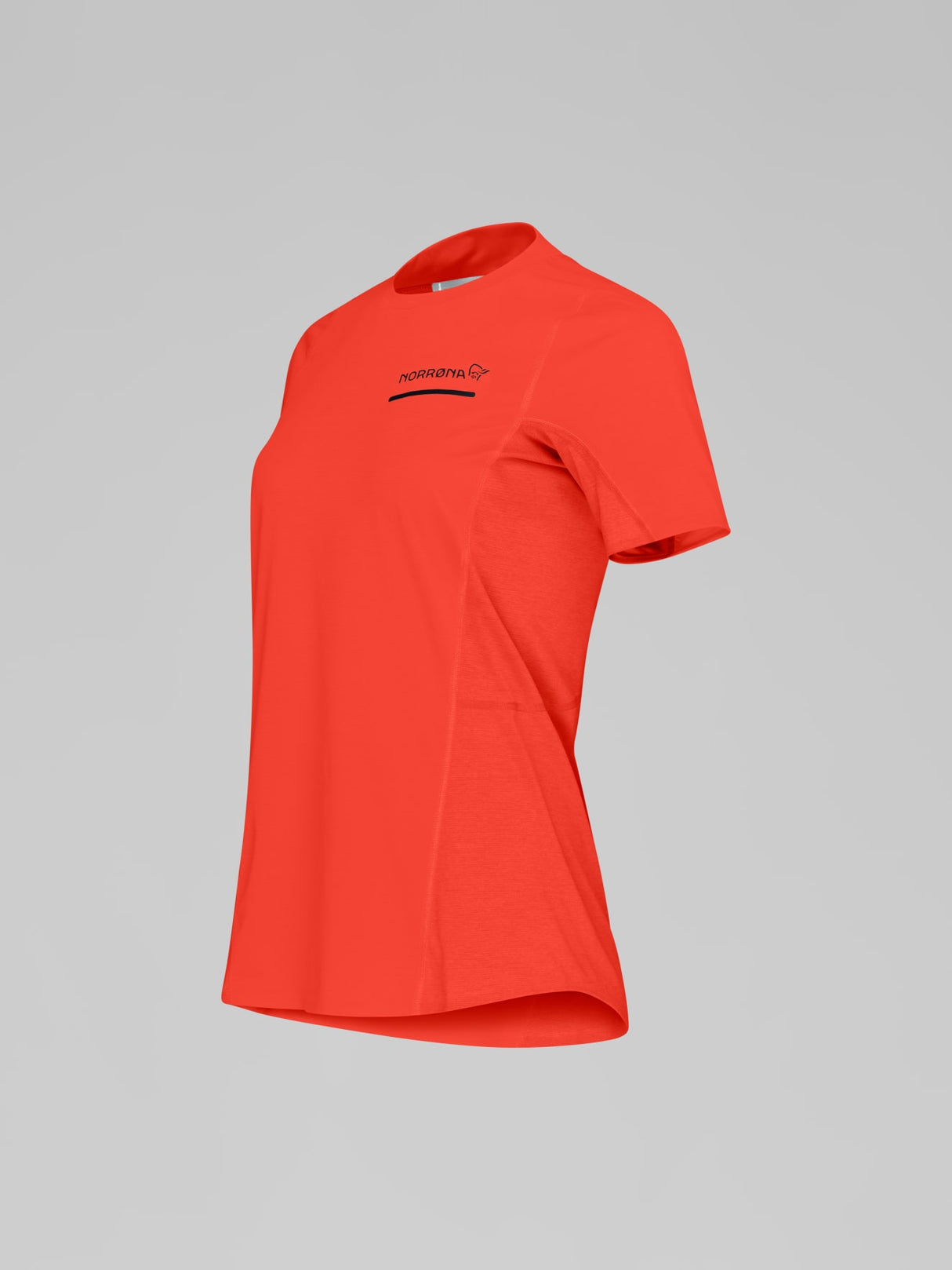 Norrøna Senja Equaliser Lightweight T-Shirt (Women's) - Tee Shirt - Arednalin - Orange - Red