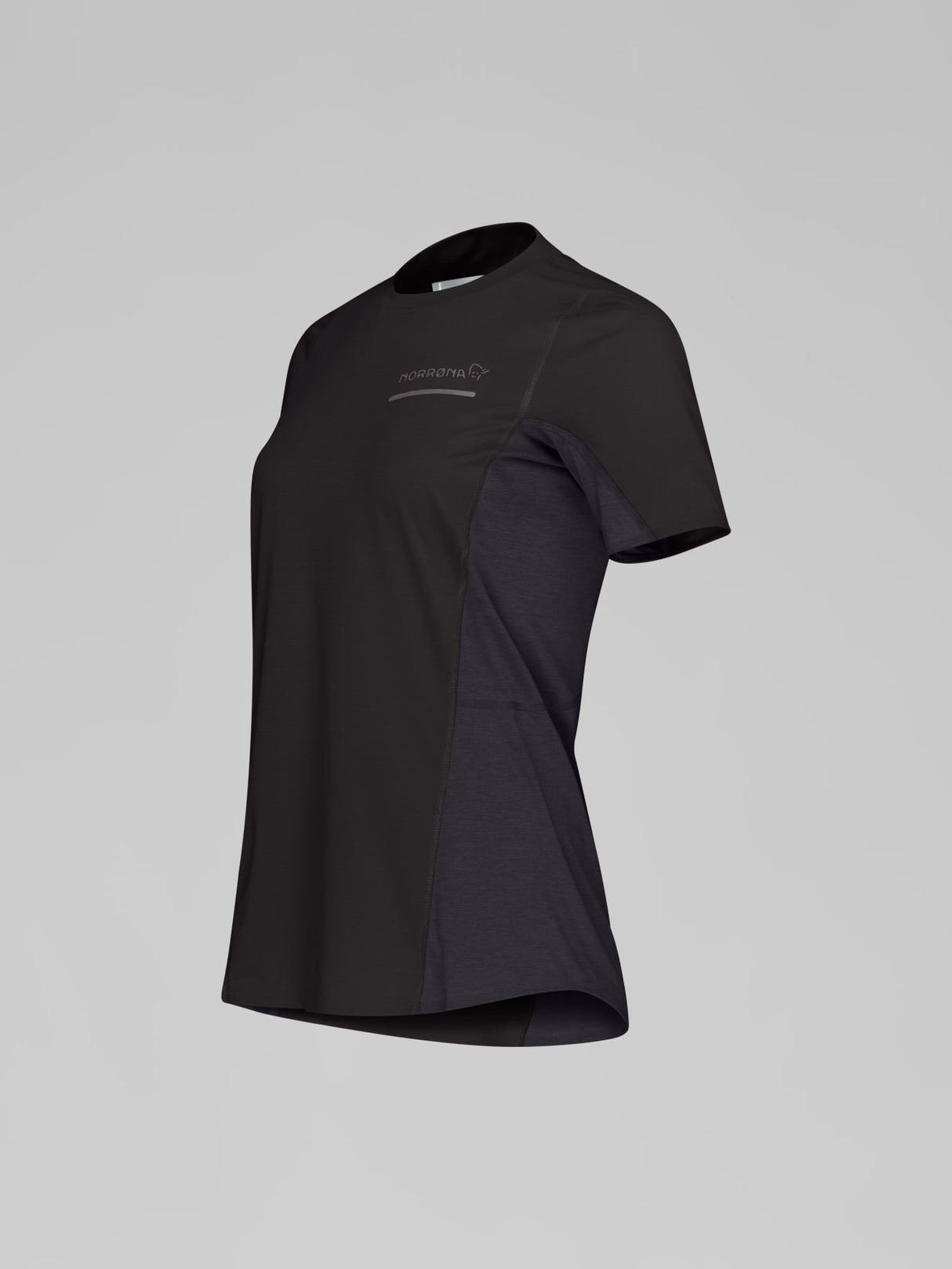 Norrøna Senja Equaliser Lightweight T-Shirt (Women's) - Tee Shirt - Caviar - Black