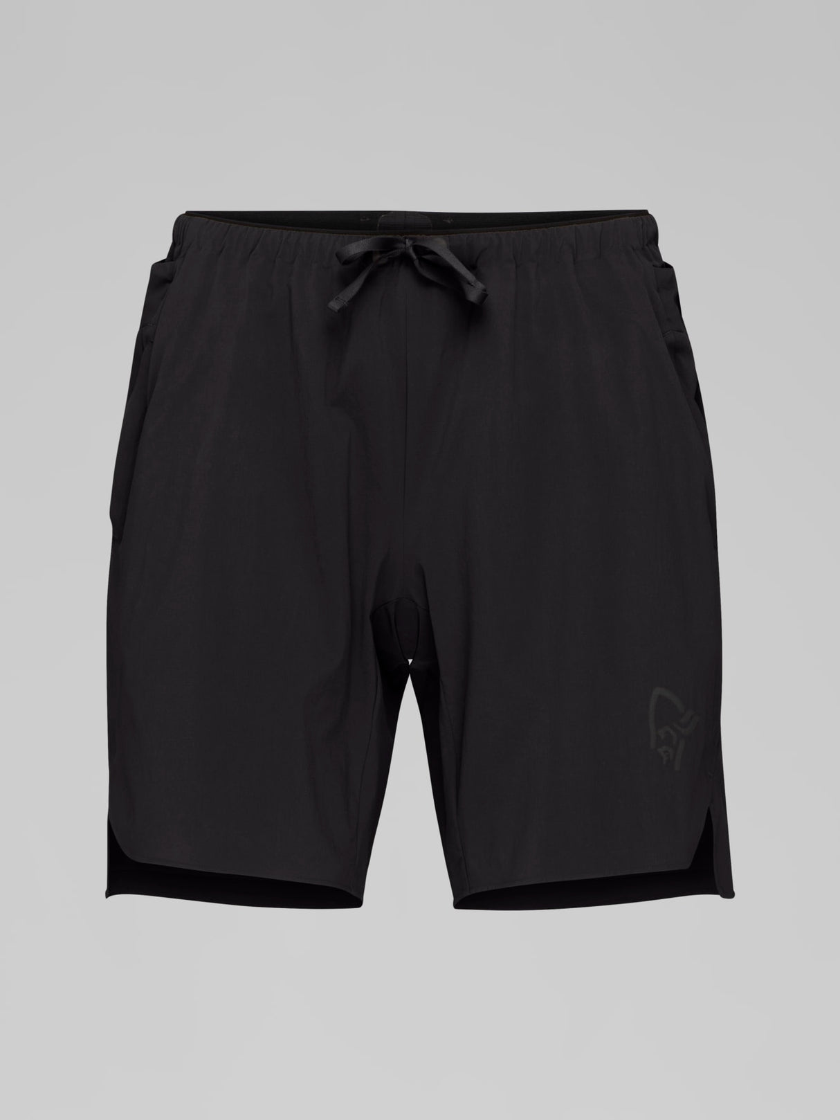 Norrøna Senja Flex1 8" Shorts (Women's) - Caviar - Black