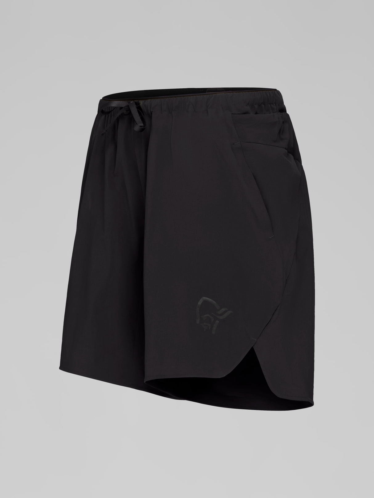 Norrøna Senja Flex1 8" Shorts (Women's) - Caviar - Black
