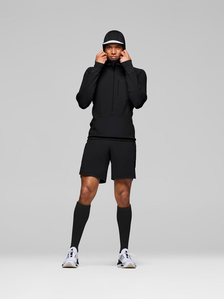 Norrøna Senja Warm1 Hood (Men's) - Hooded - Hoody - Hoodie - Pullover - Sweater - Jumper - Caviar - Black