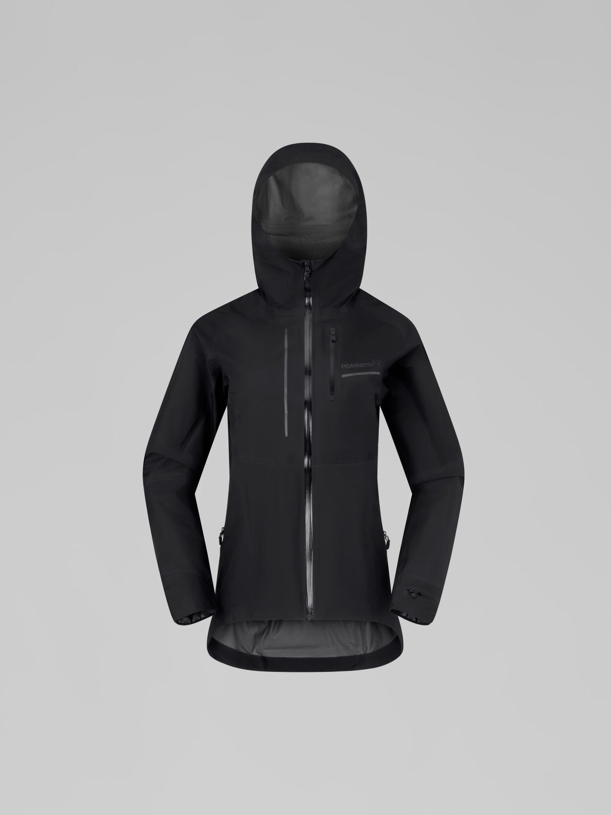 Norrøna Senja GORE-TEX Jacket (Women's) - Rain Jacket - Waterproof Jacket - Caviar - Black
