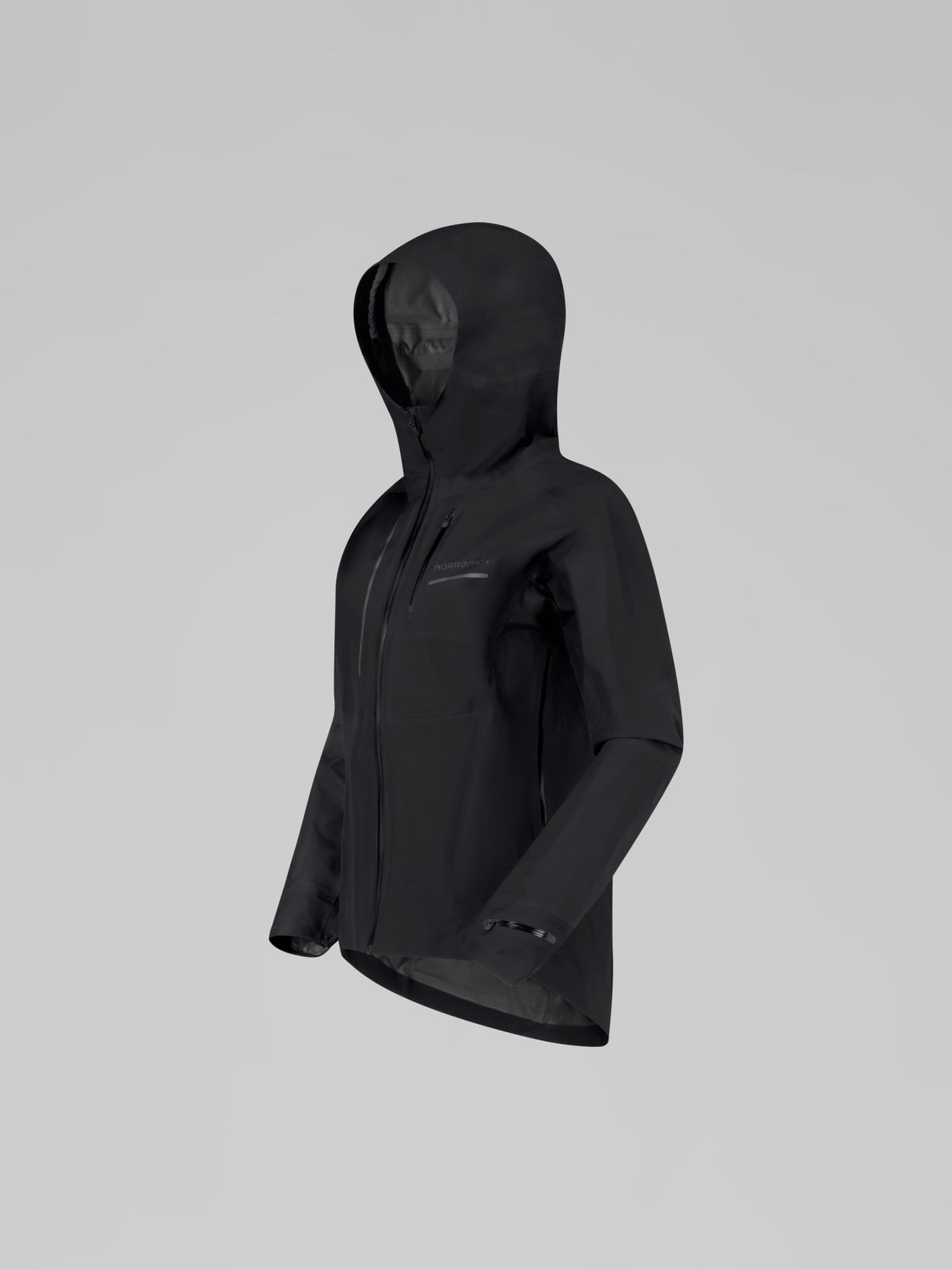 Norrøna Senja GORE-TEX Jacket (Women's) - Rain Jacket - Waterproof Jacket - Caviar - Black