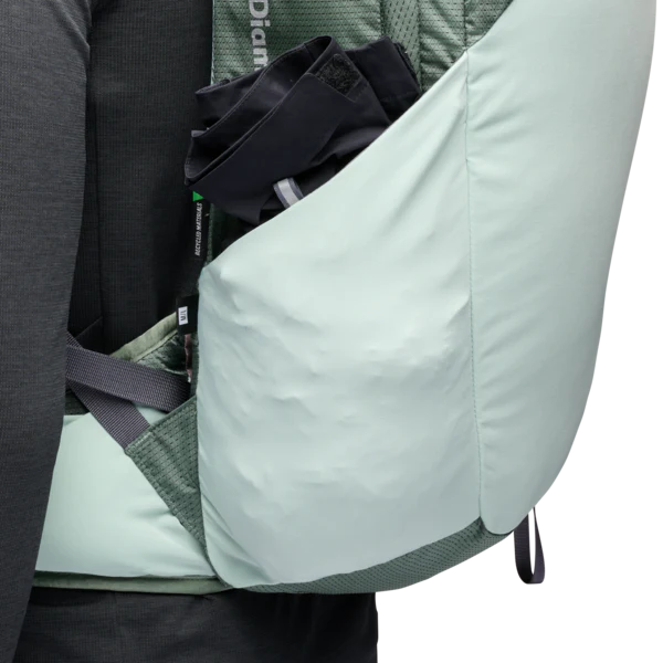 Black Diamond Trail Vista 20 Backpack - Black/Carbon - Laurel Green - Find Your Feet Australia Hobart Launceston Tasmania