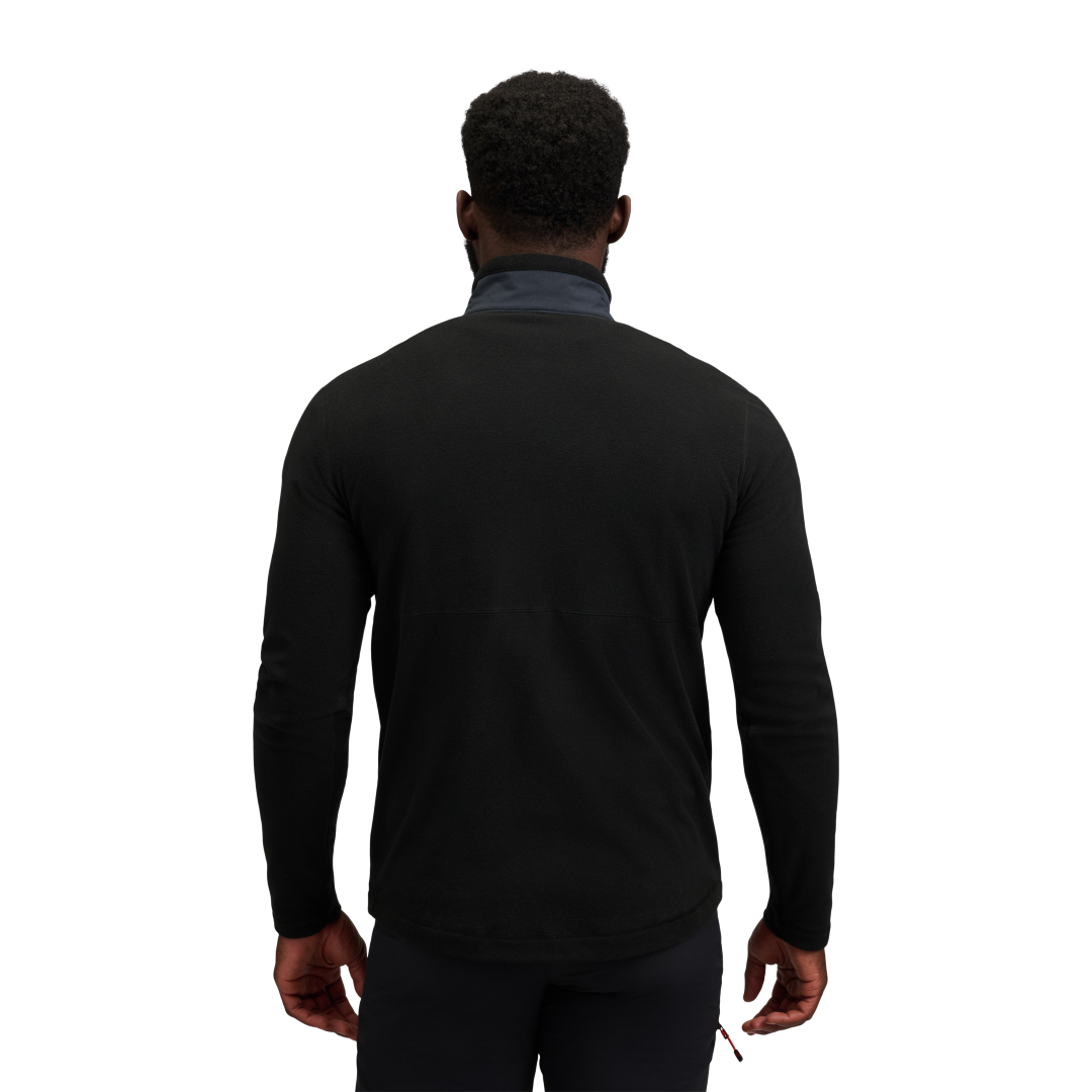 Black Diamond Rift Half-Zip Fleece Jacket (Men's) - Black