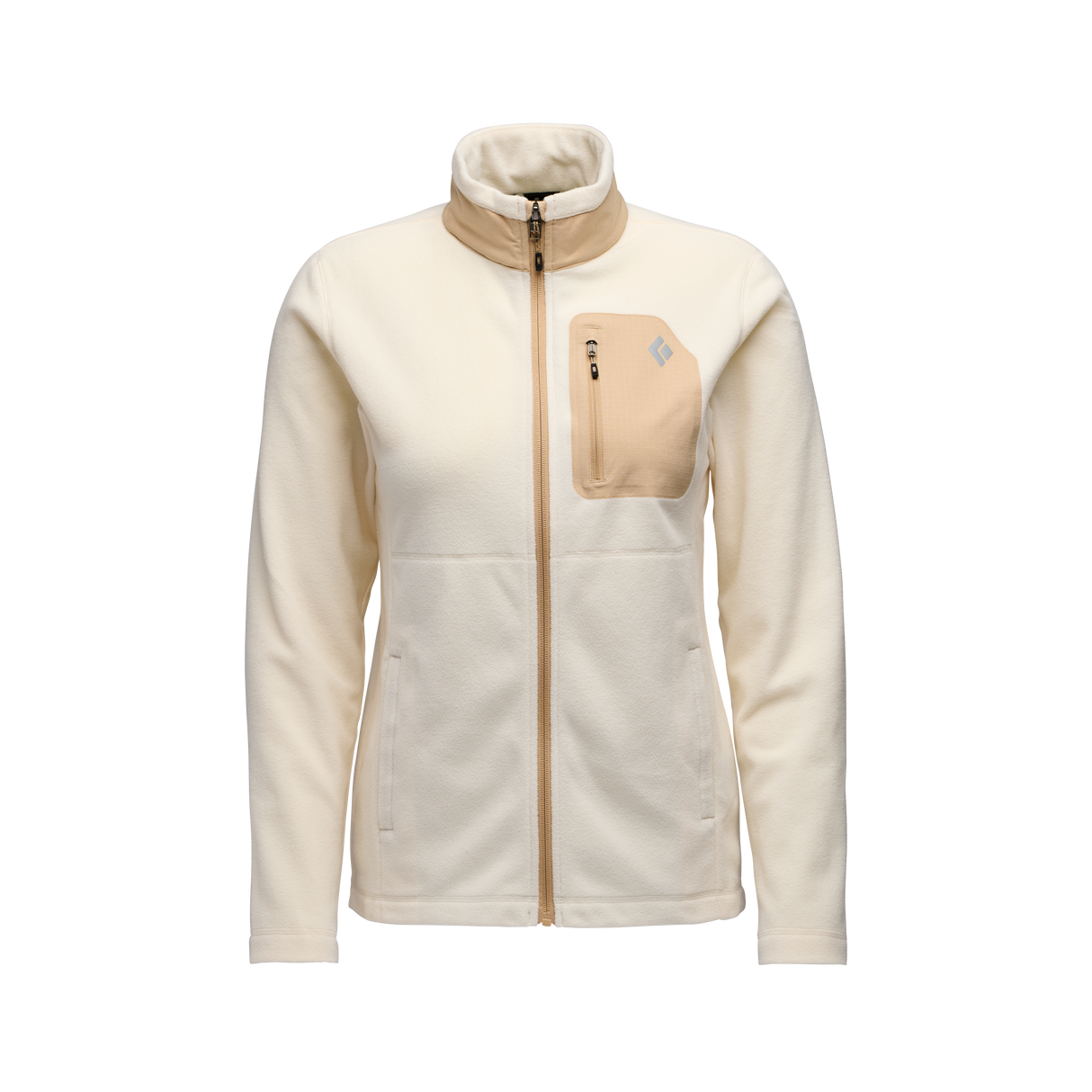 Black Diamond Rift Full-Zip Fleece Jacket (Women's) - Chalk/Khaki