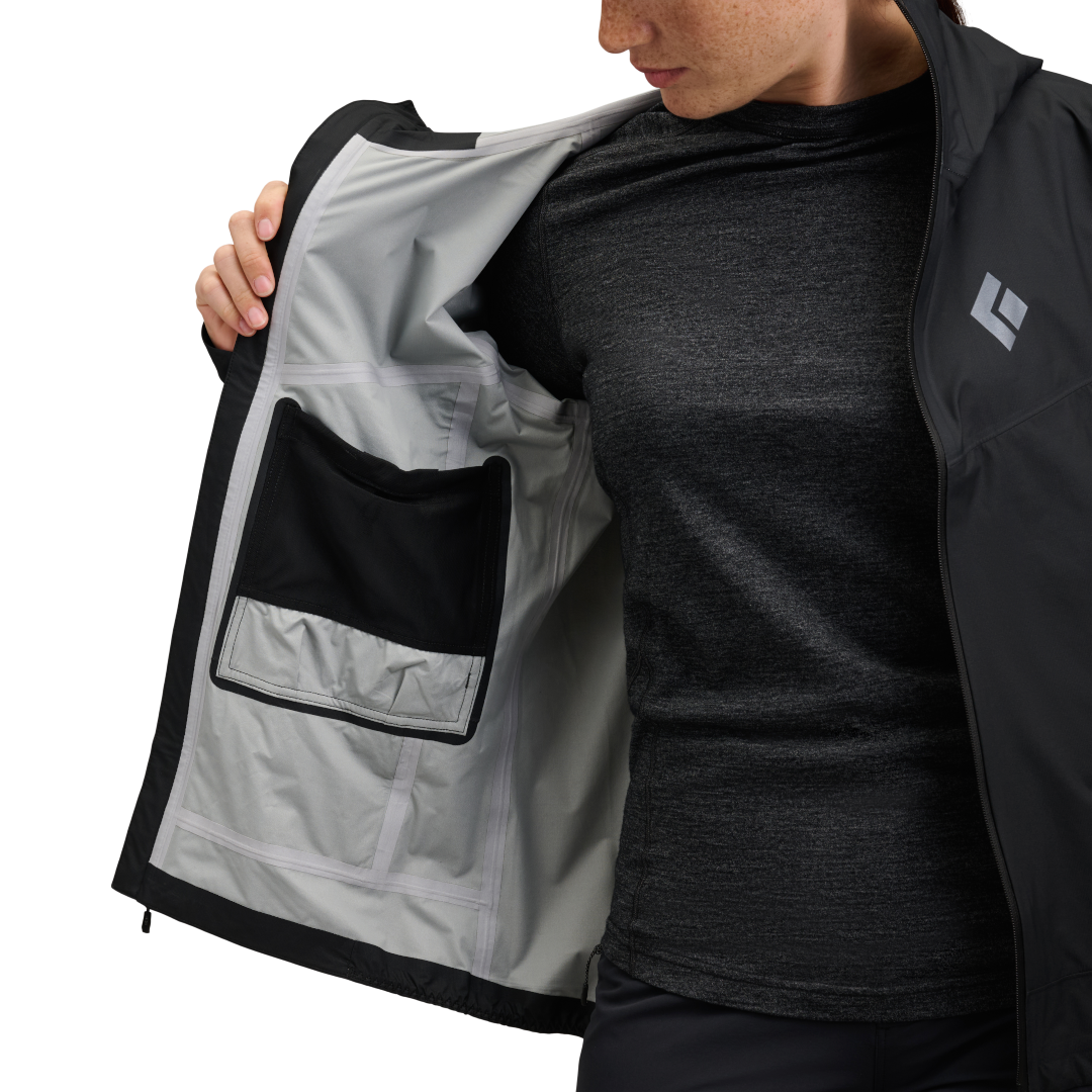 Black Diamond Deploy 3L Shell (Women's) - Black