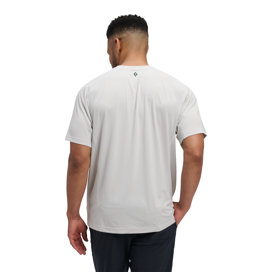 Black Diamond Distance Short Sleeve Tech Tee (Men's) - Alloy