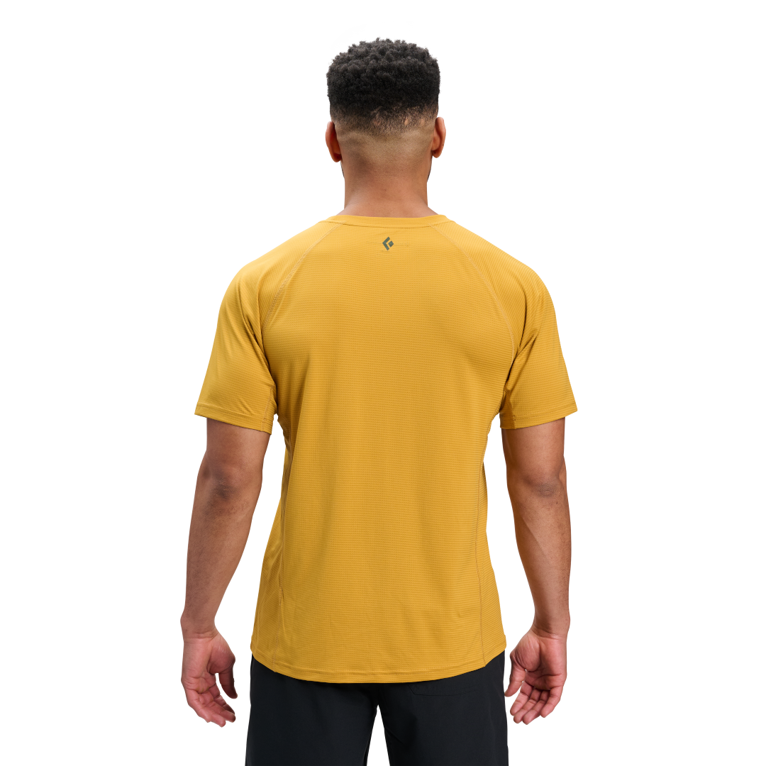 Black Diamond Distance Short Sleeve Tech Tee (Men's) - Amber
