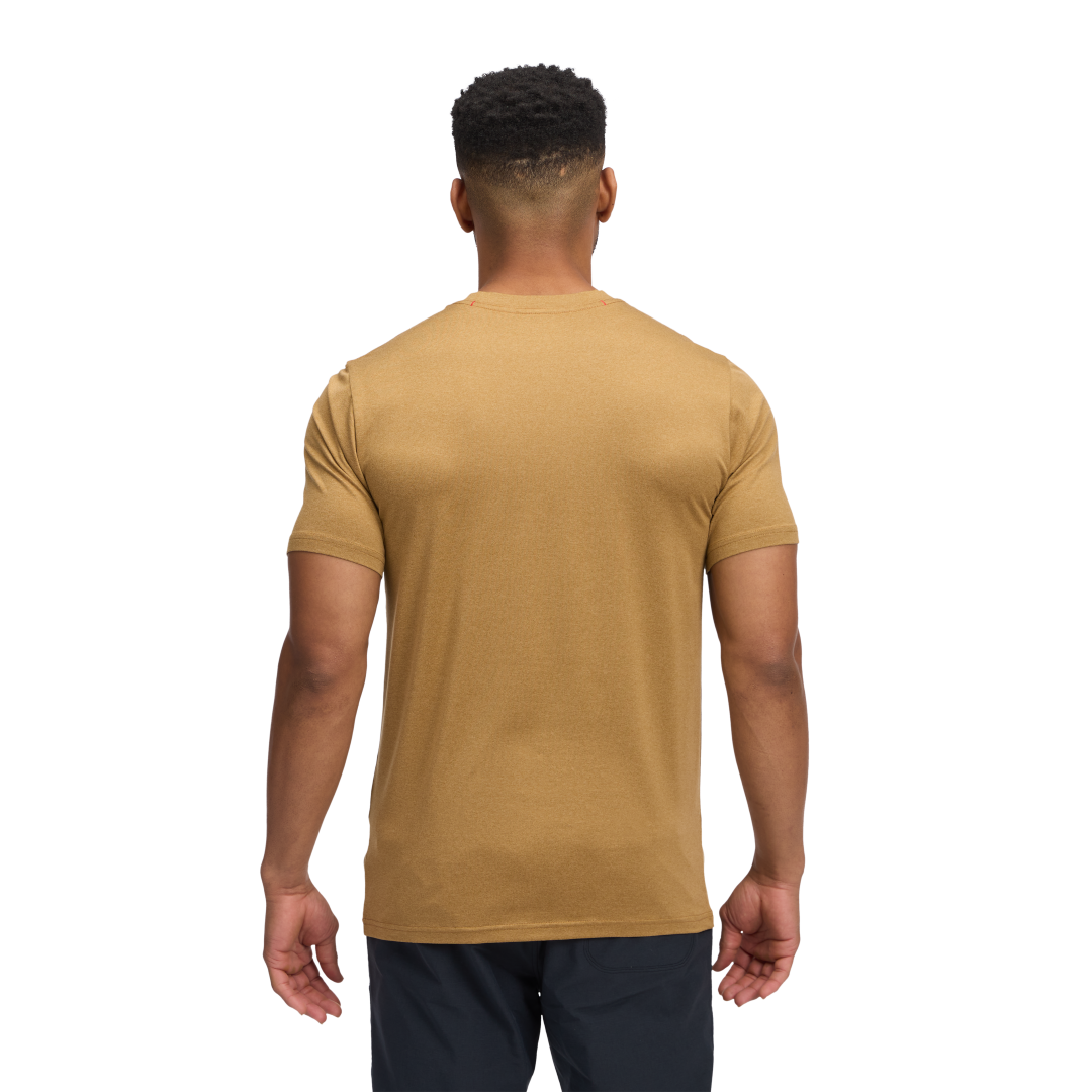 Black Diamond Circuit Short Sleeve Tee (Men's) - Flax