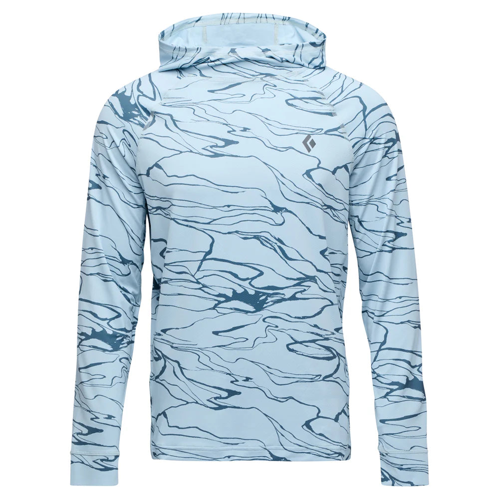 Black Diamond Alpenglow Hoody (Men's) - Relief/Fog Blue/Midnight Blue